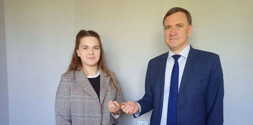 Своё жильё со всеми удобствами получили на прошлой неделе ещё два новосёла.